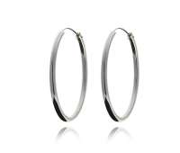 Srebrne kolczyki koła 3 cm